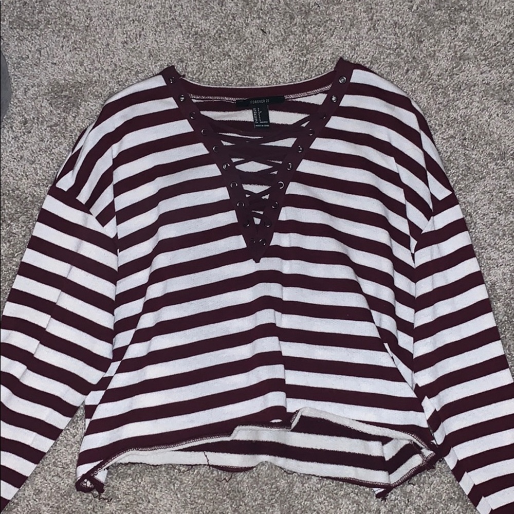 Forever 21 cropped sweatshirt